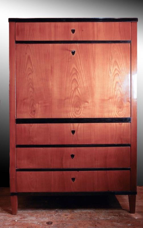 Biedermeier Schreibschrank um 1825